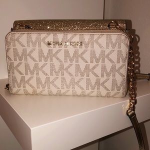 MK crossbody & wallet.